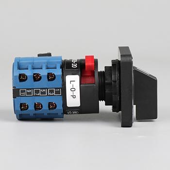 3 Pole 3 Position Motor Cam Switch, FOR-OFF-REV