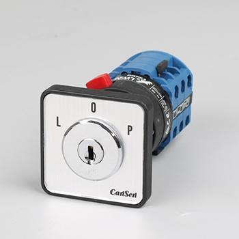 3 Pole 3 Position Motor Control Switch (with keylock)